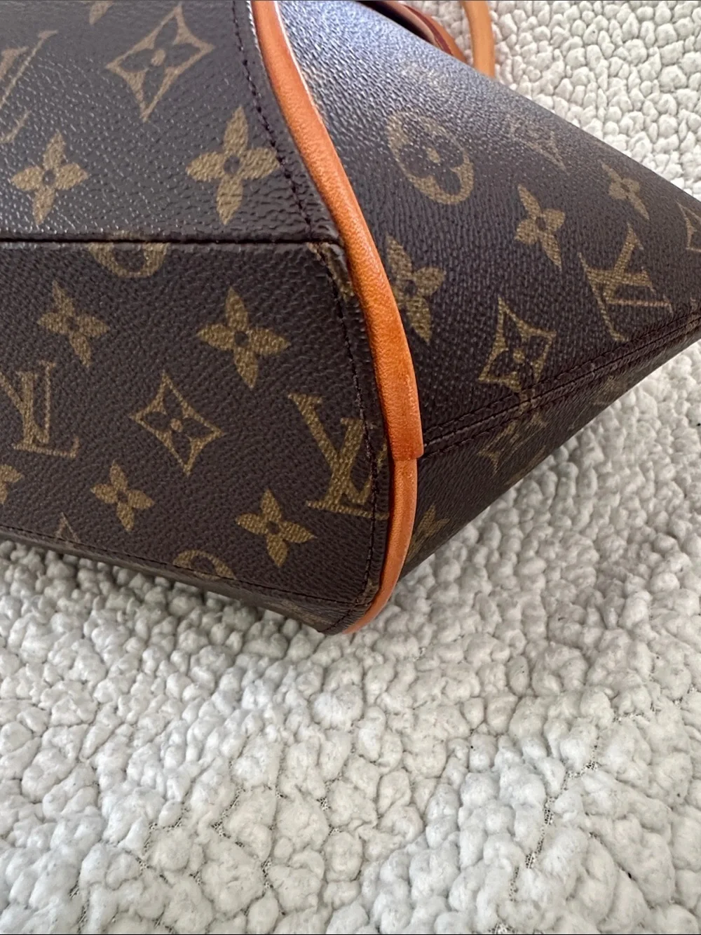 Louis Vuitton Y2K Monogram Ellipse MM top handle vintage with dust bag
